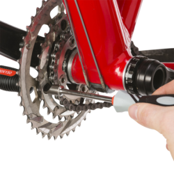 Chainring nut screwdriver