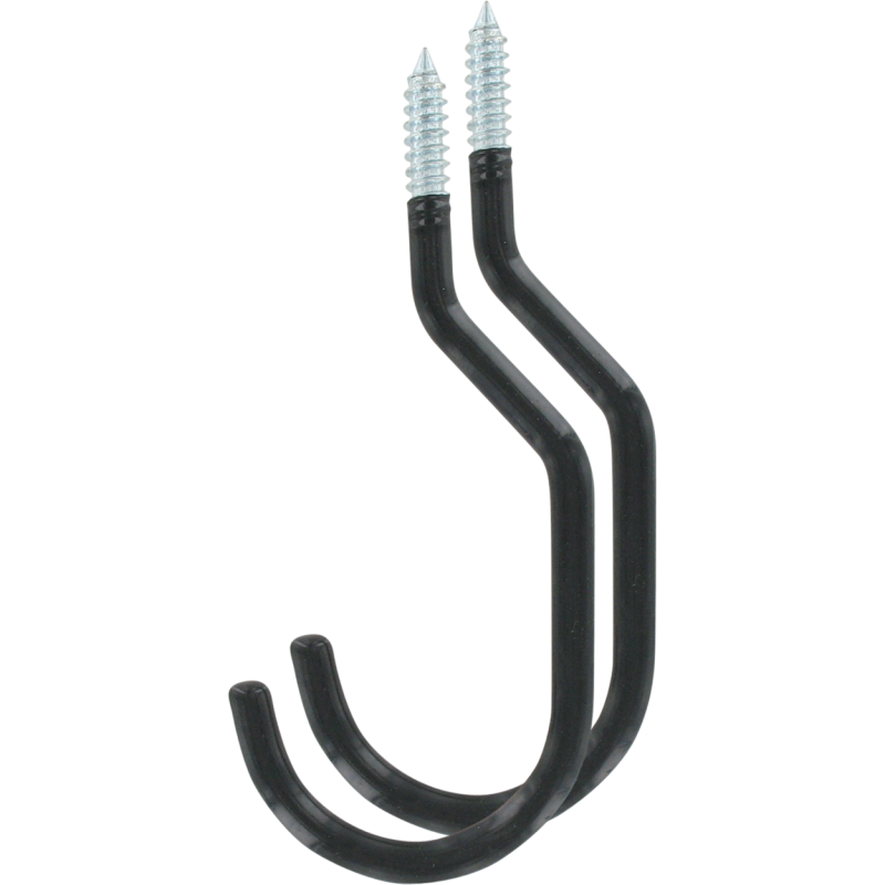 Set 2 hooks for hanging road bikes & wheels 