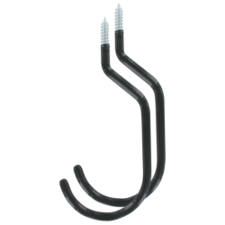Set 2 hooks for hanging MTB & wheels 