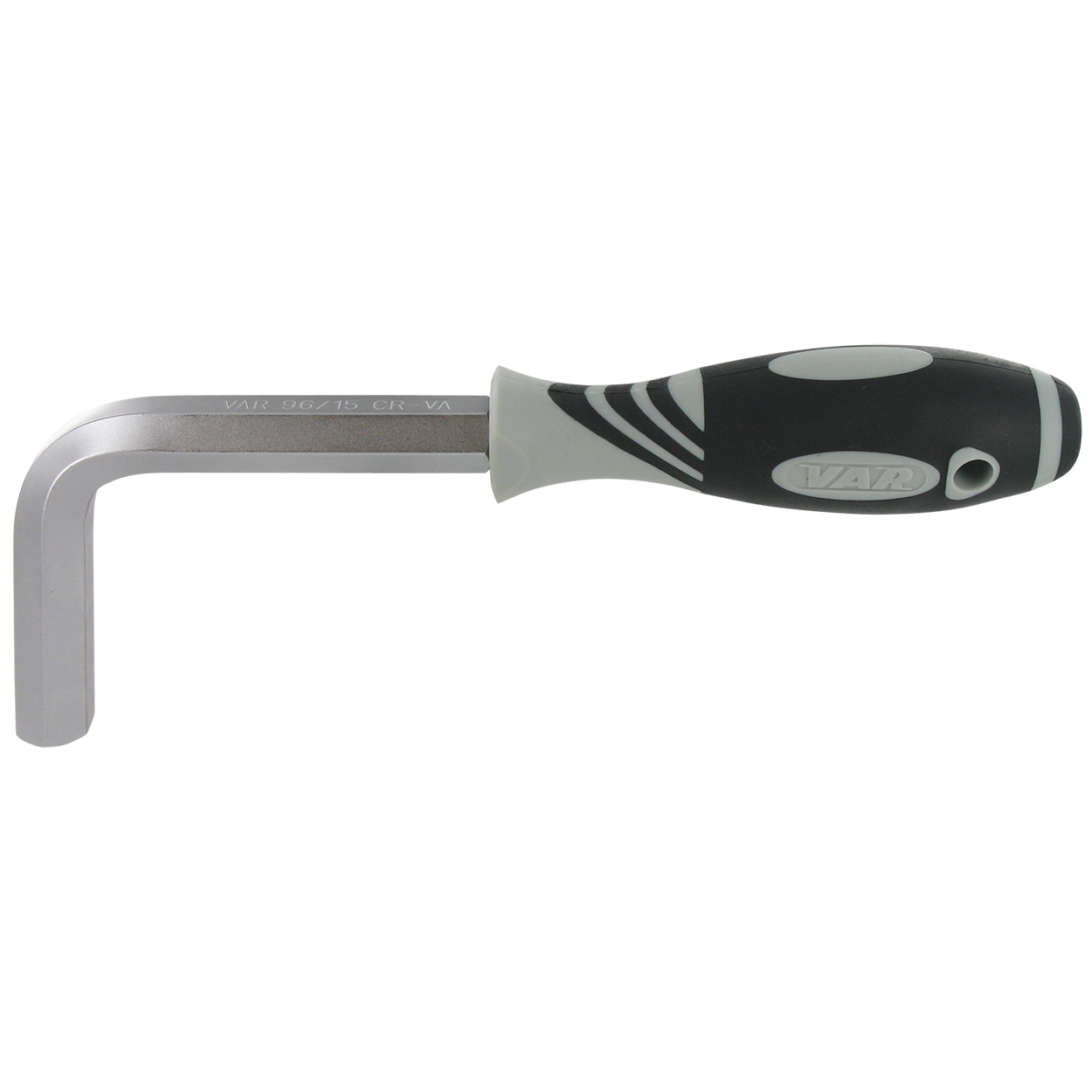 Clé mâle hexagonale coudée 15 mm pour corps cassette