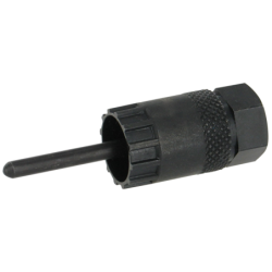 Démonte cassette avec pilote Shimano Hyperglide...sur carte