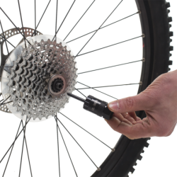 Cassette remover with guide for Shimano Hyperglide - carded