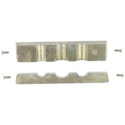 Set 2 aluminium jaws for axle vise RP-01200