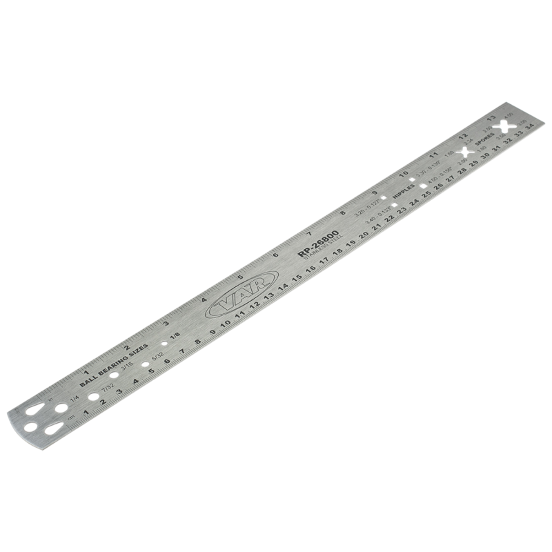 Règle pour rayons, écrous de rayon & diamètre billes