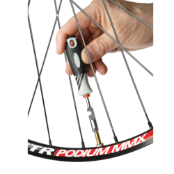 Démonte-obus p/ valves Presta & prolongateurs de valves