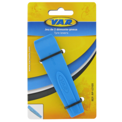 Set 2 nylon tyre levers reinforced with fiberglass - carded