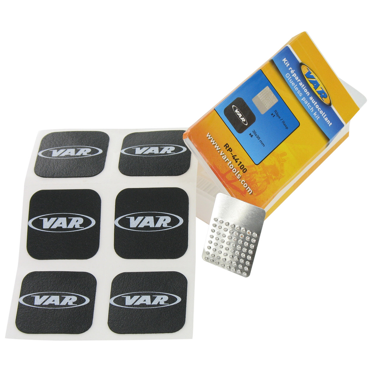 Pre-glued patch kit - blister