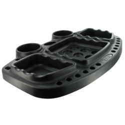 Plateau à outils compartimenté pour pieds de réparation