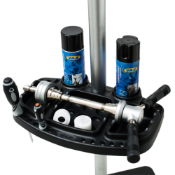 Replacement tool tray for repair stands 