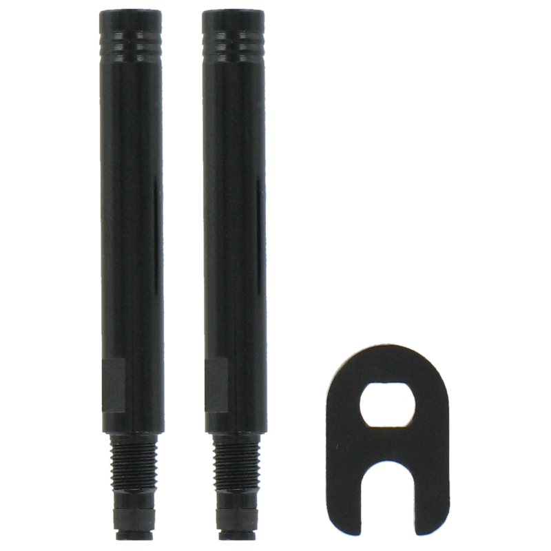 2 alloy Presta valves extenders - 40mm