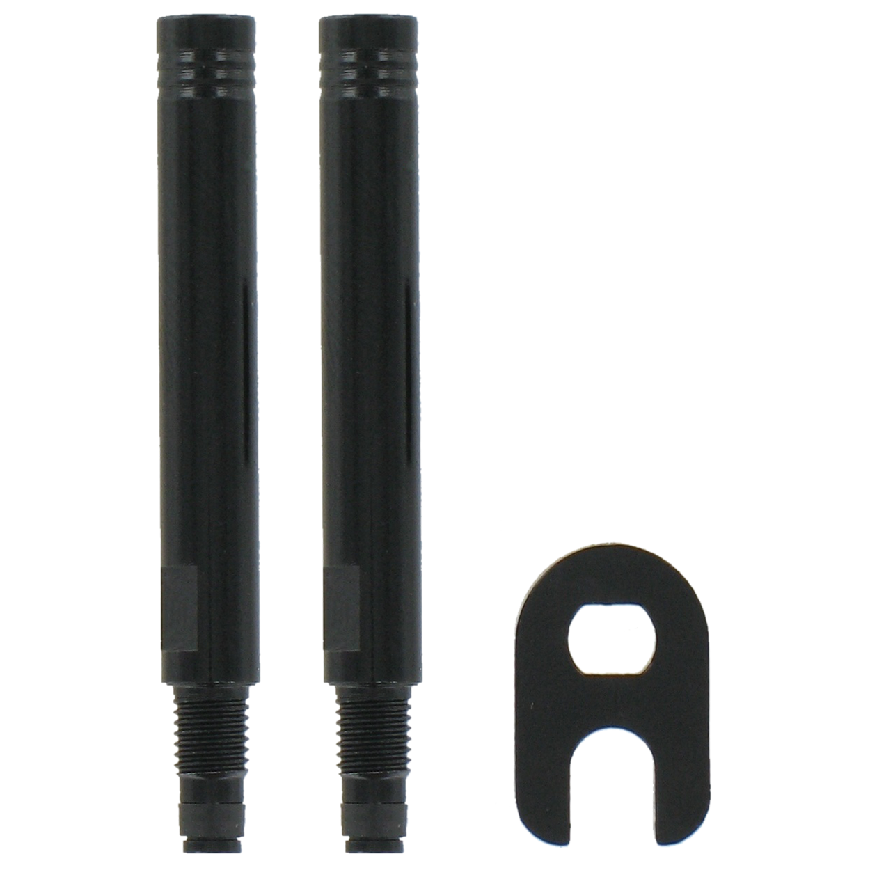 2 alloy Presta valves extenders - 40mm