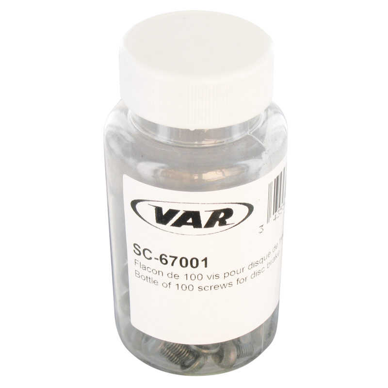 Flacon de 100 vis pour disque de frein