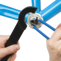 Bottom bracket lockring hook spanner