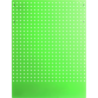 Corner tool panel 80cm - green painting