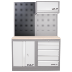 Tool panel 61cm - grey hammered