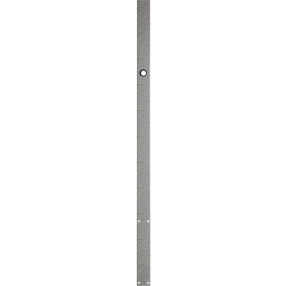 Double-sided panel connector grey hammered