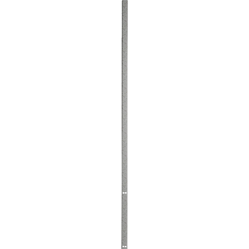 Single-sided panel connector grey hammered