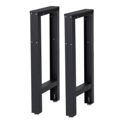 Set of 2 steel structure for benchtop depth extension