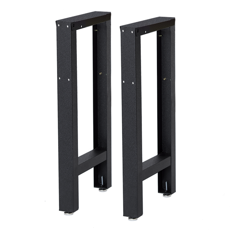 Set of 2 steel structure for benchtop depth extension