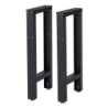 Set of 2 steel structure for benchtop depth extension
