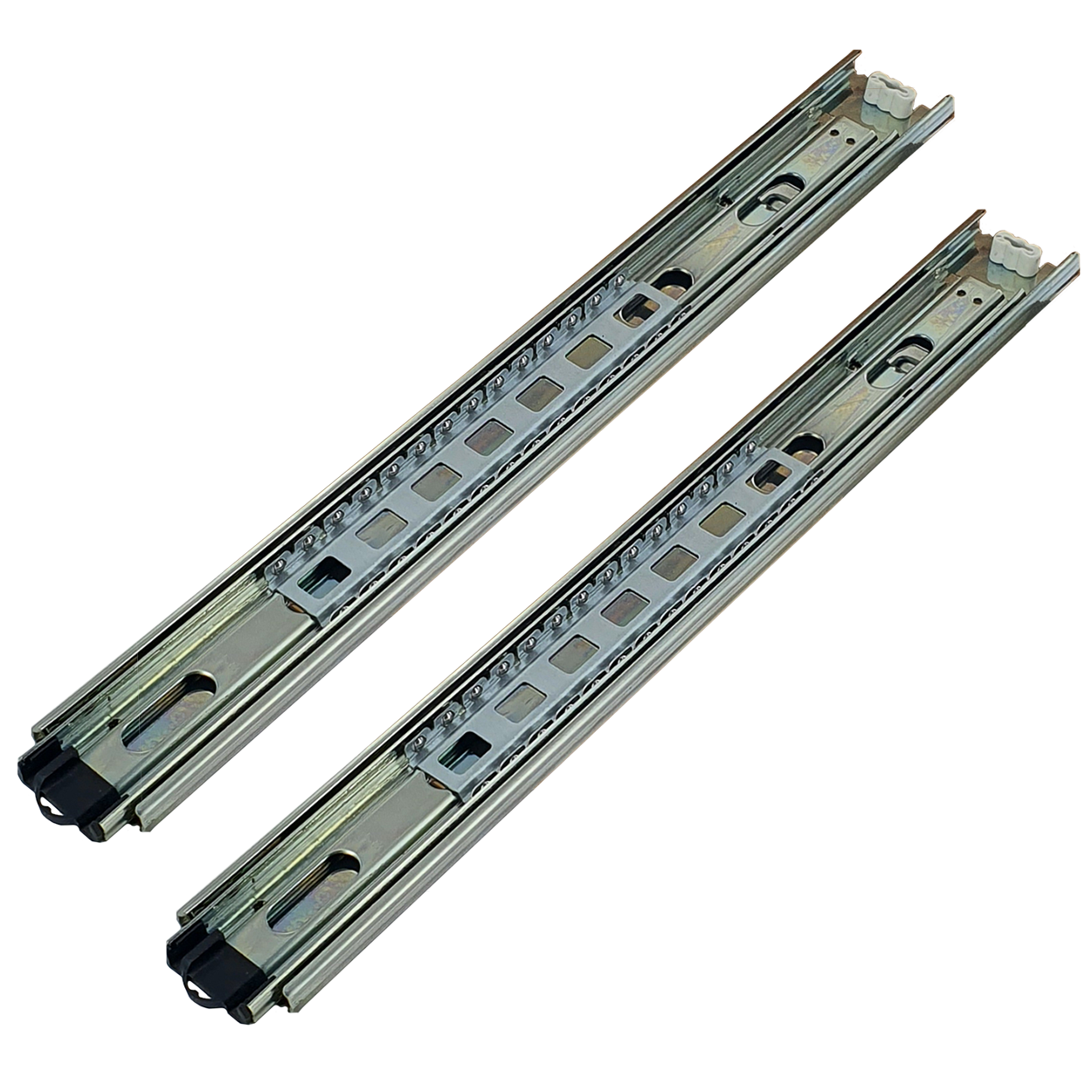Set of drawer slides for floor cabinet (400x45mm)