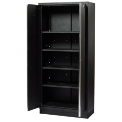 Armoire haute double porte - Edition noire