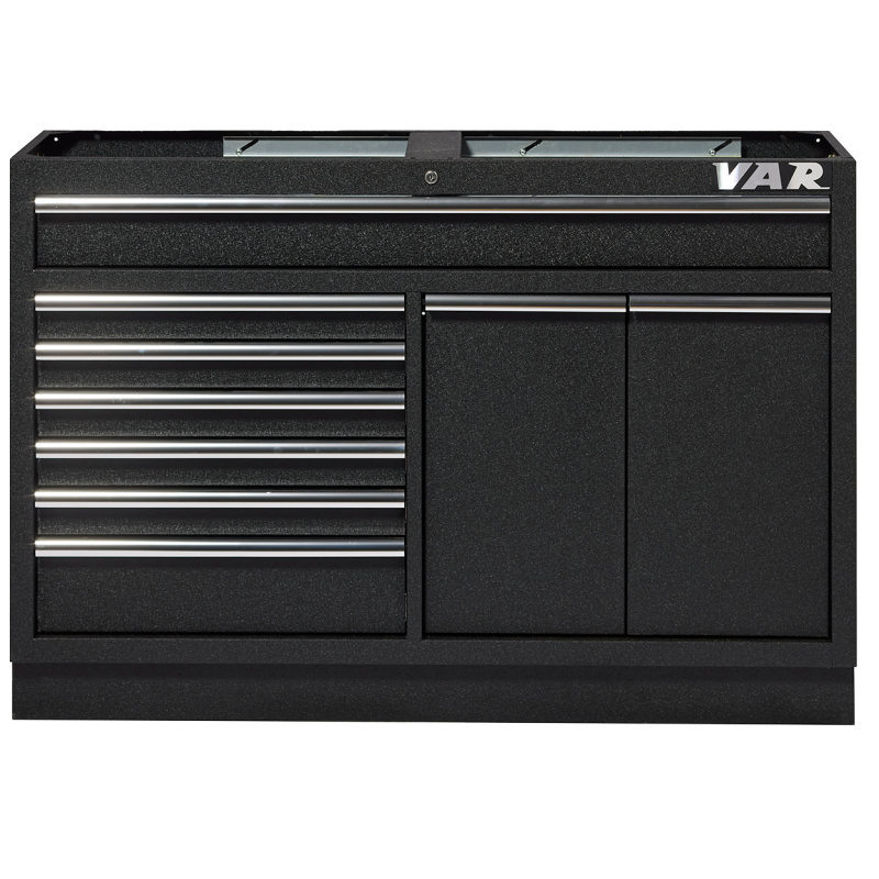 Large drawer cabinet - 9 drawers - full black series