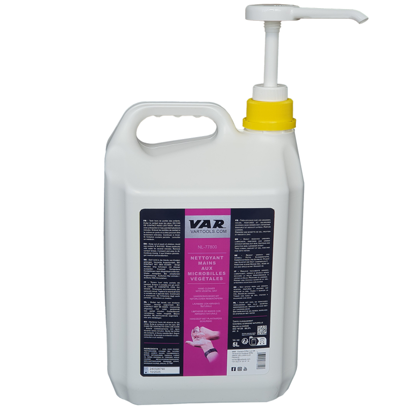 Hand cleaner - vegetal grit - 5 Liters