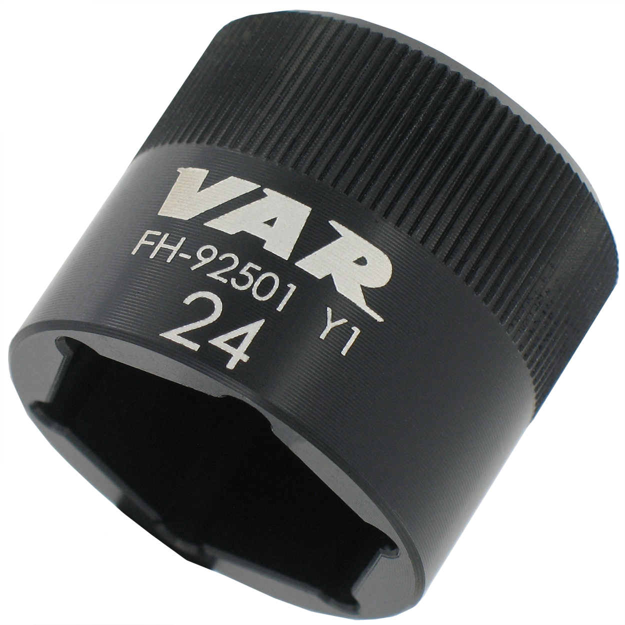 Flat-faced socket for fork top cap 24mm