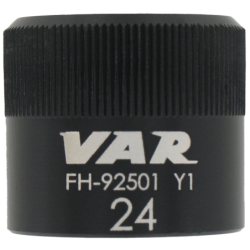 Flat-faced socket for fork top cap 24mm