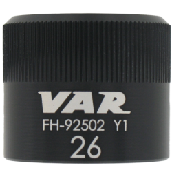 Flat-faced socket for fork top cap 26mm