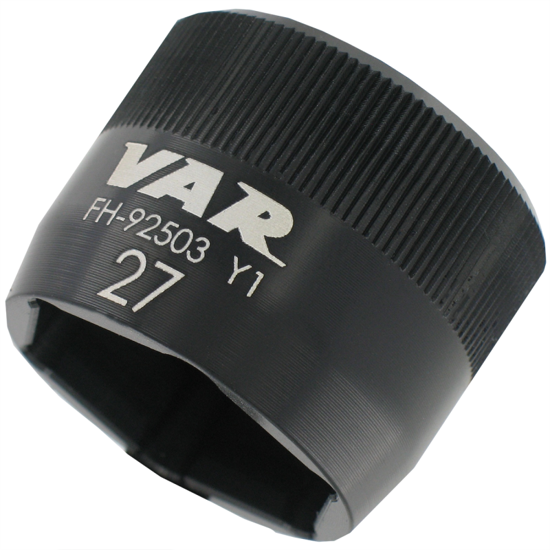 Flat-faced socket for fork top cap 27mm - tapered