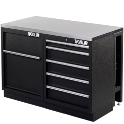 Plateau inox profond 2 éléments - 1360x690mm