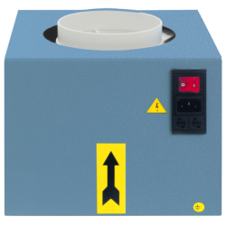 Ventilation case for battery storage cabinet