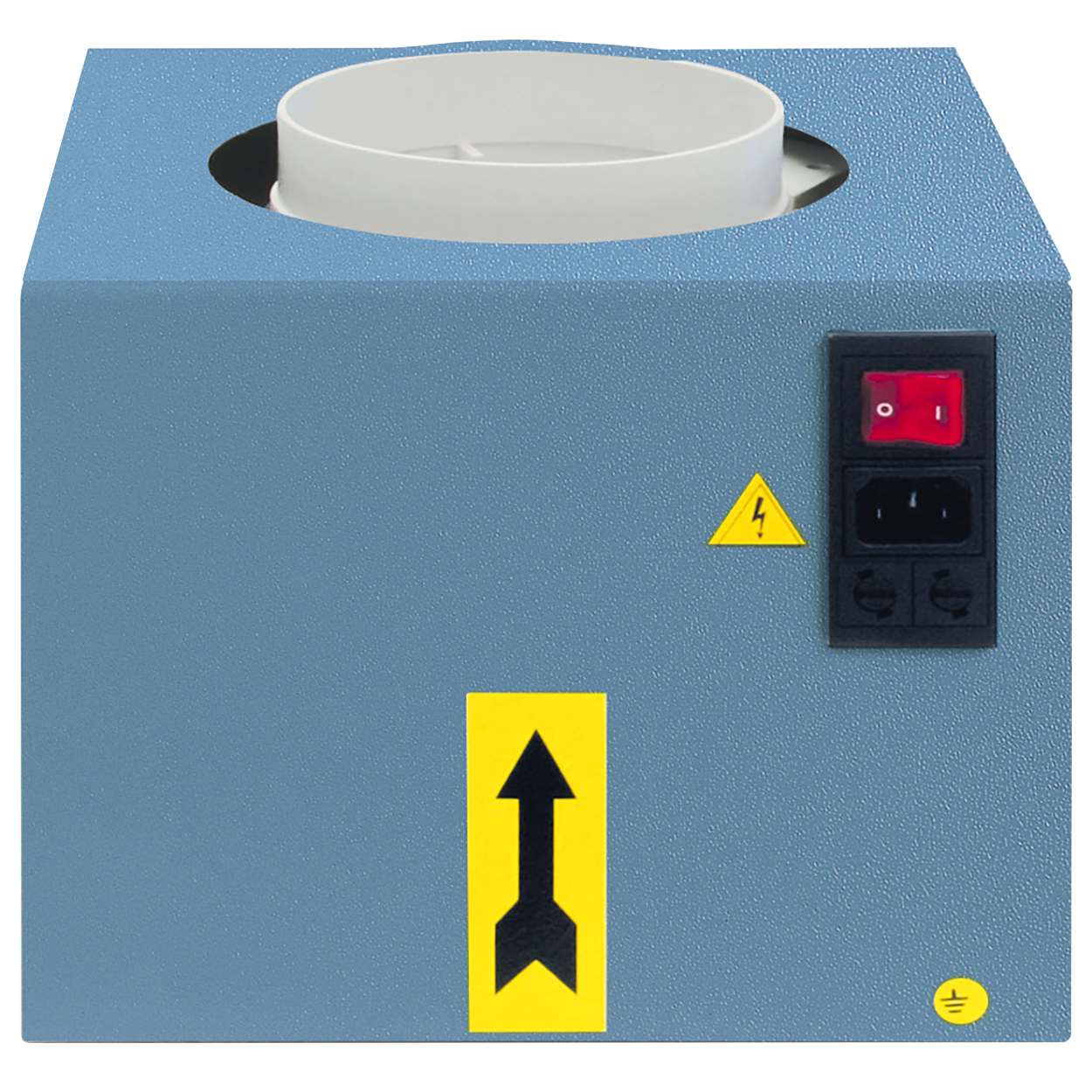 Ventilation case for battery storage cabinet