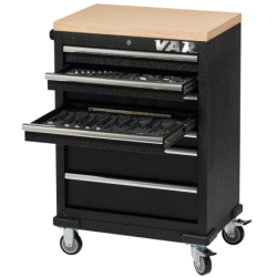 7-drawers rolling cabinet without tool set