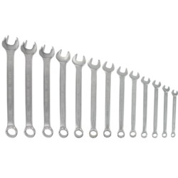 Set of 19 combination wrenches [6 to 24mm]
