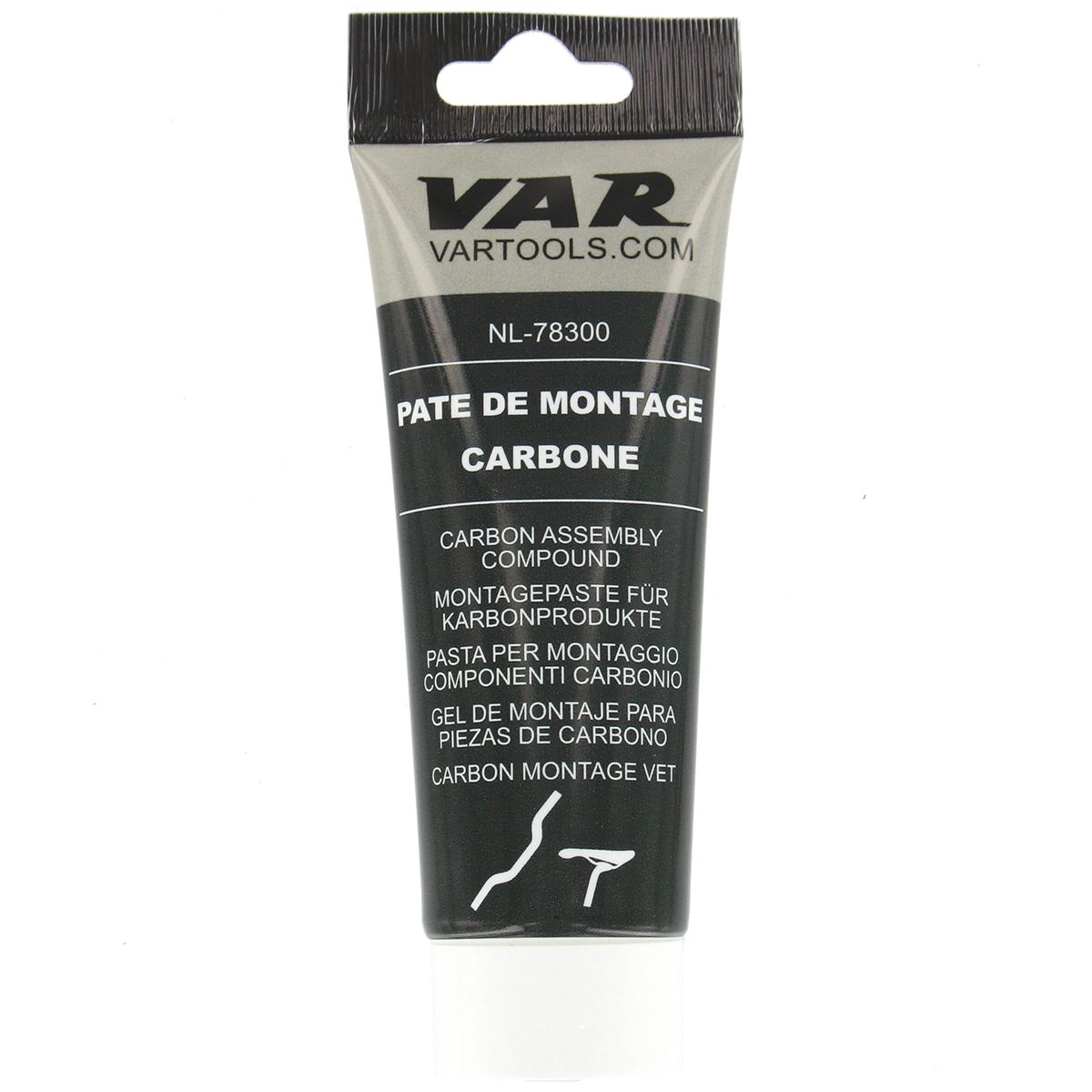 Pâte de montage composants carbone - tube 100ml