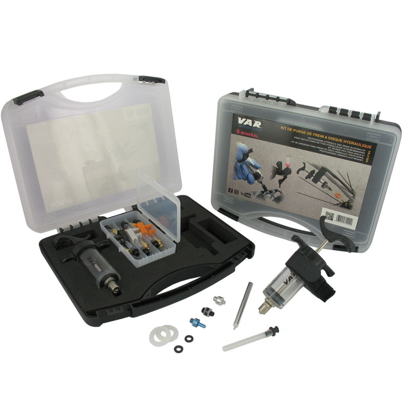 Kit de purge de frein à disque - Mineral (noir)