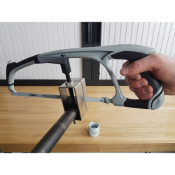 Professional hacksaw with bi-metal blades (HSSE)