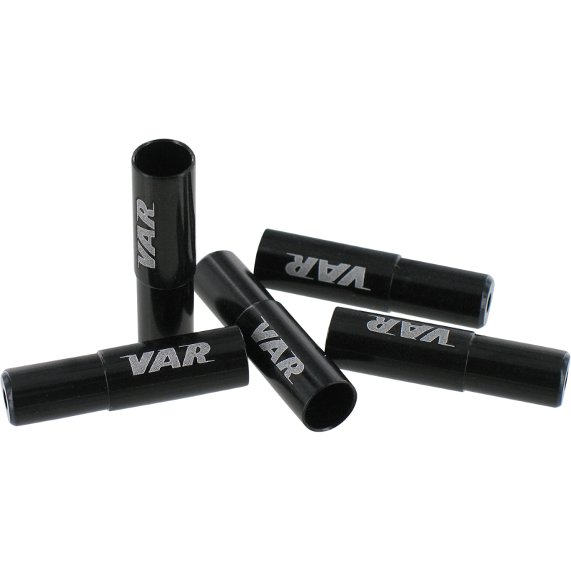 Polybag 4 cable ends for brake cables - black