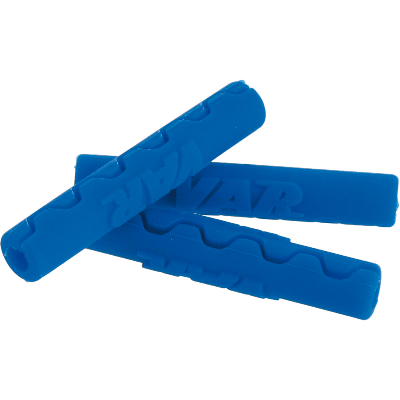 Polybag 4 cable tips 4mm - blue