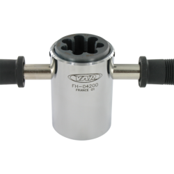 Crown race cutting tool and fork threading set