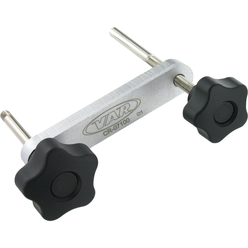 Disc brake rotor truing gauge for CR-07600