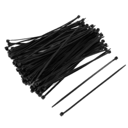 100 colliers rilsan - 200 x 2.5mm