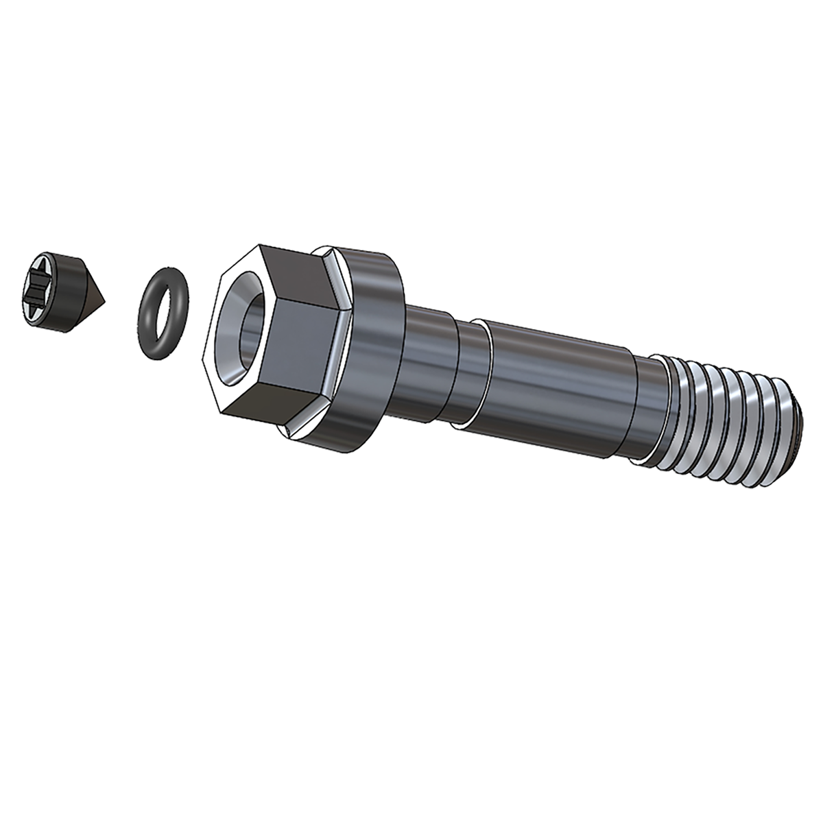 Banjo bolt seal - SRAM ELIXIR 9/7/XO 10pcs/bag black color