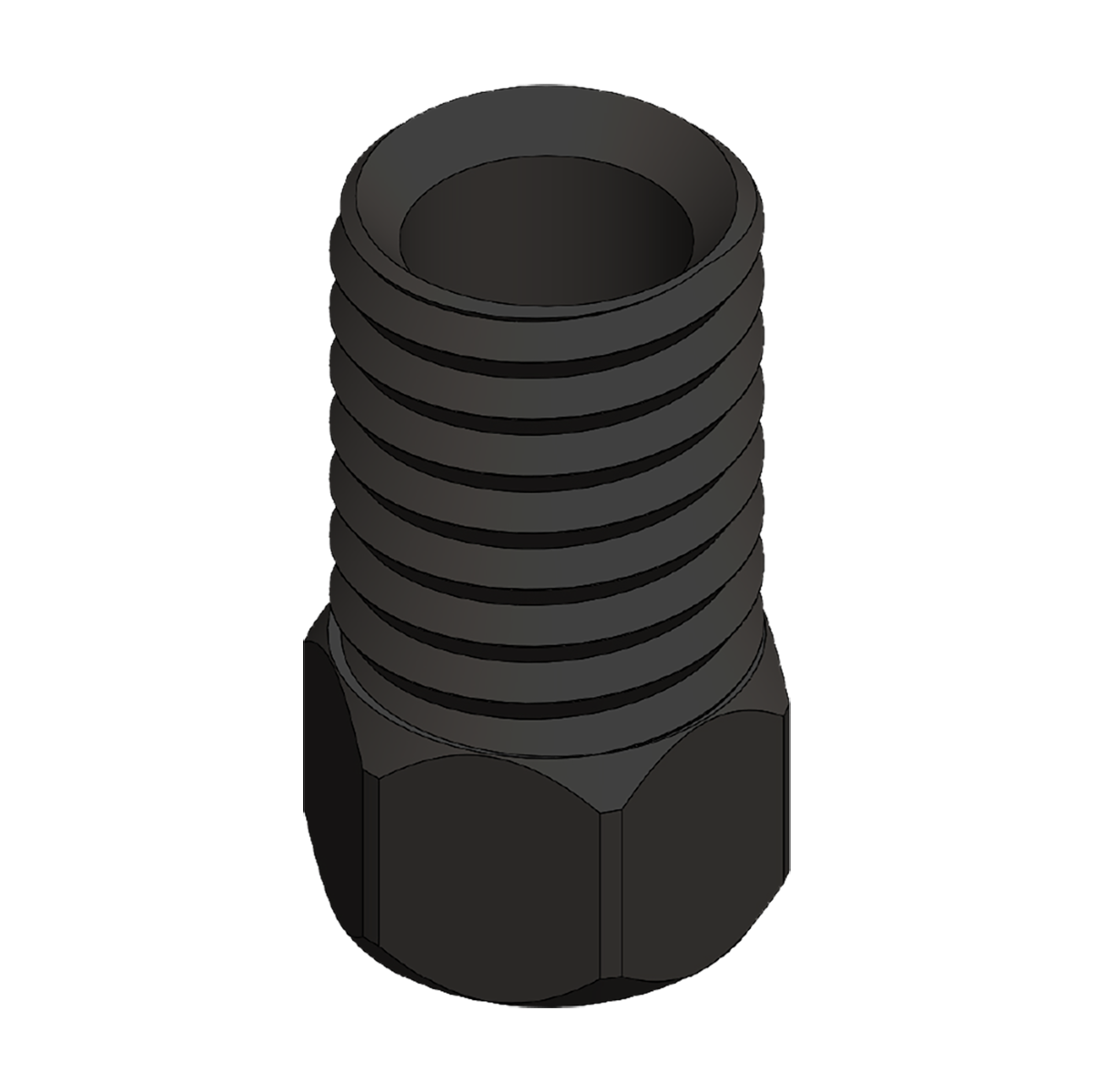 Nut FORMULA black color 10pcs/bag