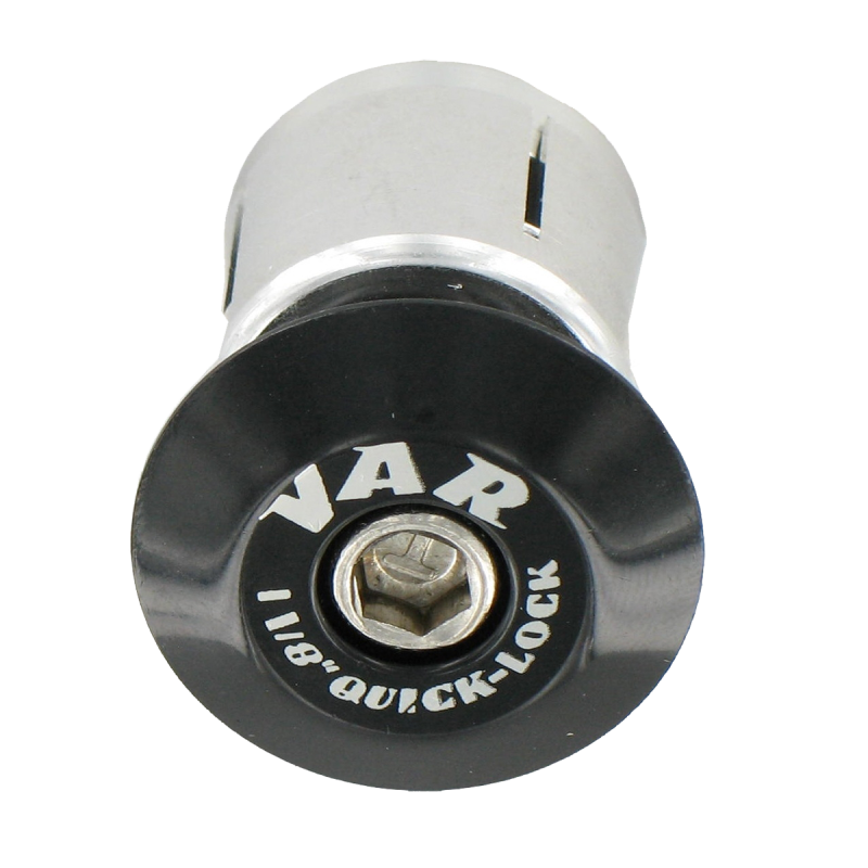 1 1/8" expanding cap for Aheadset stem - black