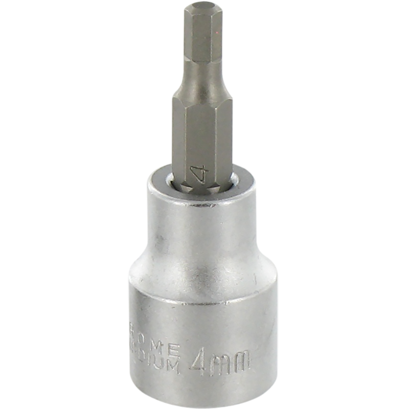 Embout hexagonal 4mm - carré 3/8'' p/ clé dynamométrique