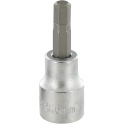 6mm hex bit socket - 3/8" drive for torque wrenches